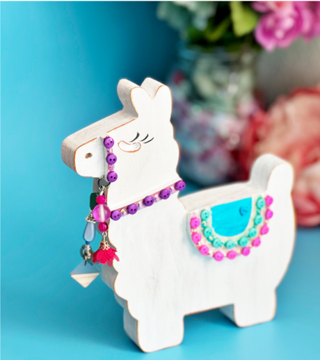Wood Home Decor Llama