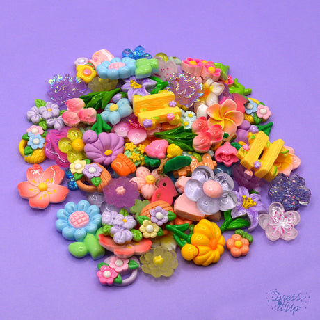 Flower Themed Embellishments