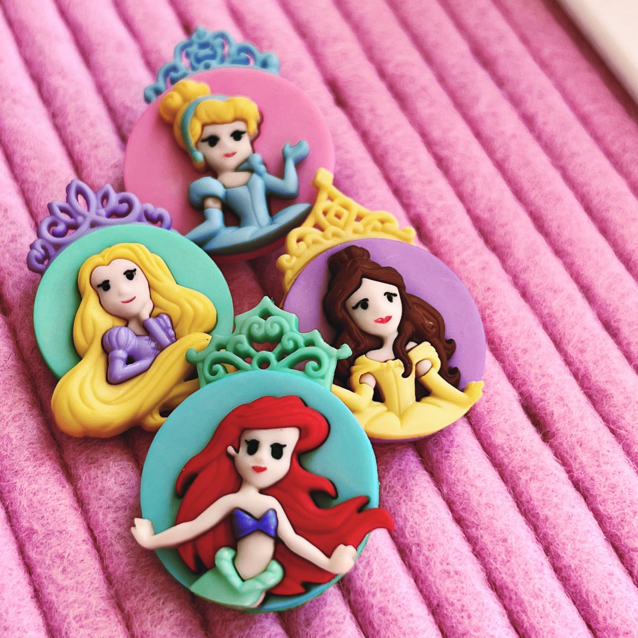 Disney Princess Themed Embellishments