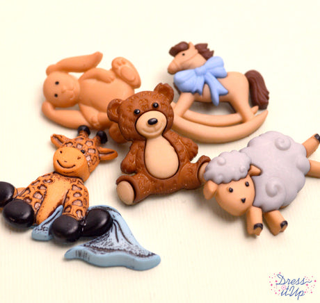 Baby Shower Themed Buttons & Embellishments