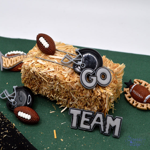 Football Sports Themed Buttons
