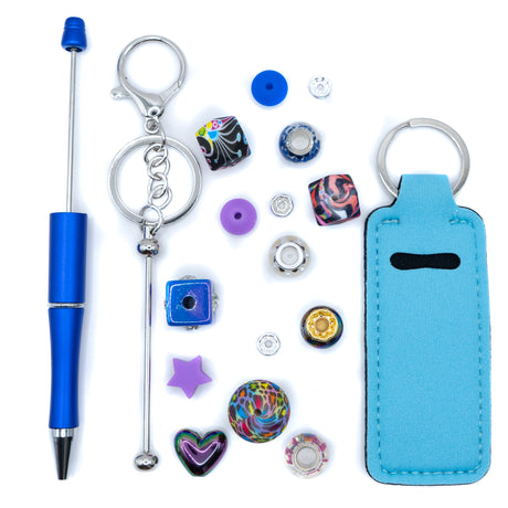 Rainbow Wild Beadable Pen & Keychain Kit