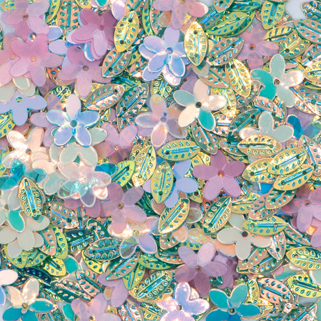 Sequins and Stardust Shakers in Tropical Garden