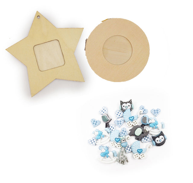 Make It For Mom: New Mom Baby Boy Craft Bundle