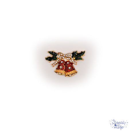 Sparkling rhinestones and enamel detailing add to holiday crafts and jewelry projects