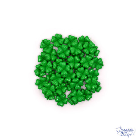 flat back chunky four-leaf clovers for crafting