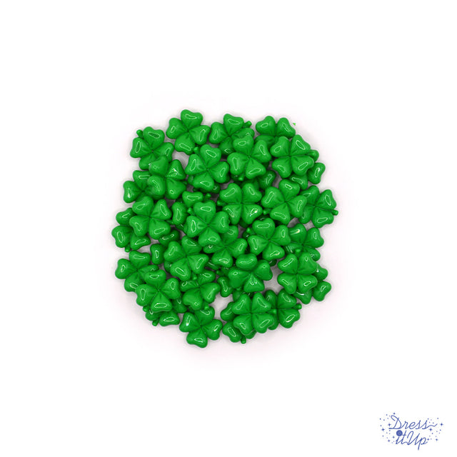 flat back chunky four-leaf clovers for crafting