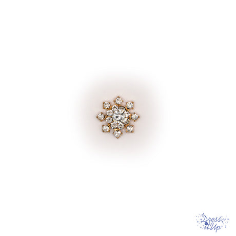 Sparkling rhinestones and enamel detailing add to holiday crafts and jewelry projects