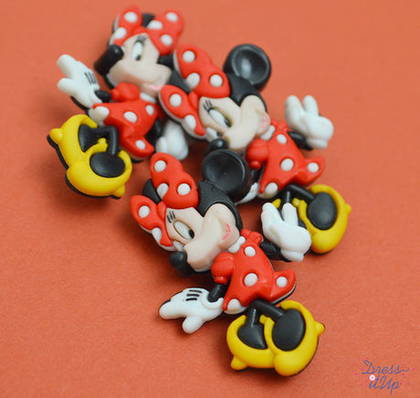 Disney's Minnie Mouse in a classic pose adds to sewing and crafting projects