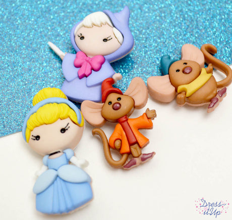Disney's Cinderella and friends are perfect for Princess and children's crafts