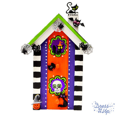 Halloween house project featuring Creeped Out Cats