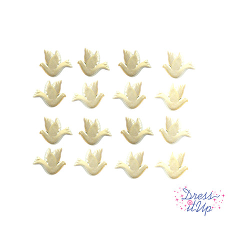 White doves to decorate wedding crafts and more