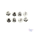 Black and white rounds featuring characters from Disney Tim Burton's The Nightmare Before Christmas perfect for Halloween crafts