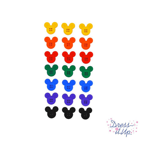 Disney Mickey Mouse four-hole sewing buttons for crafts