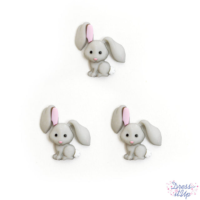 Adorable bunnies add to nursery decor and children's crafts