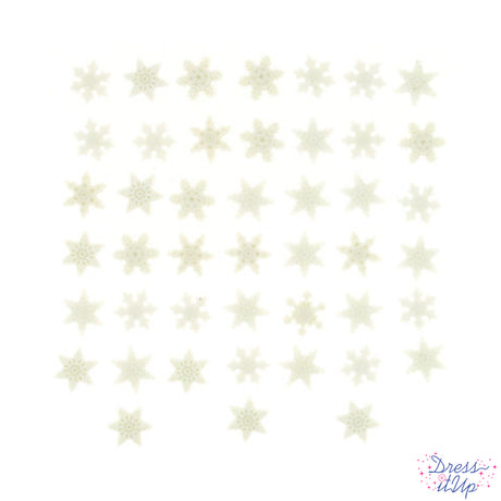 Add delicate snowflakes to your winter crafts