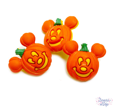 Disney's Mickey Mouse as a fun Jack o lantern for your Halloween crafts