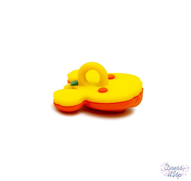 Disney's Mickey Mouse as a fun Jack o lantern button