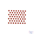 Tiny sew thru buttons in red add to sewing and crafting