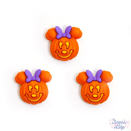 Celebrate your Halloween and fall projects with these Minnie Disney-inspired pumpkins