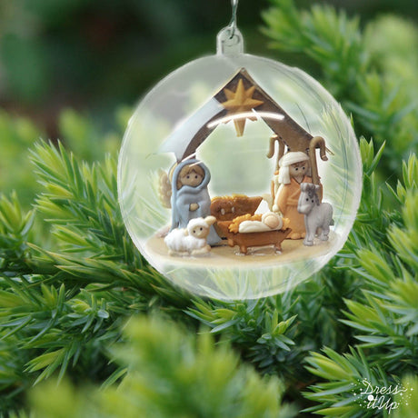 Nativity themed embellishments for your Christmas holiday crafts