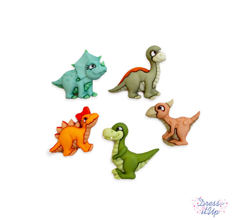 Adorable dinosaurs add to school and children's crafts